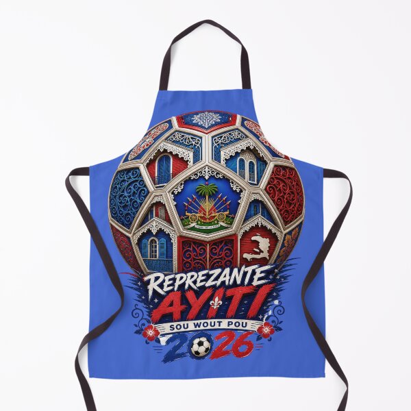 Item preview, Haiti Soccer World Cup 2026 Design designed and sold by BrickByDream.