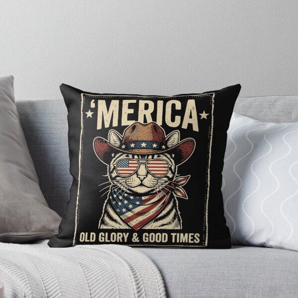 Item preview, Usa 'Merica Cat Archer 4th Of July Cat Cowboy Men Women Kids Funny Patrioticc designed and sold by Jokerstyle.