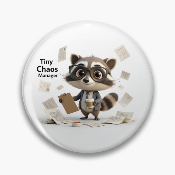 Item preview, Tiny Chaos Manager Raccoon designed and sold by SORVas.