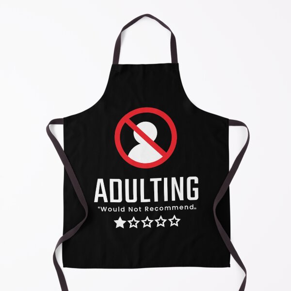 Item preview, No Adulting Allowed - Funny Sarcastic Review designed and sold by sam0471.