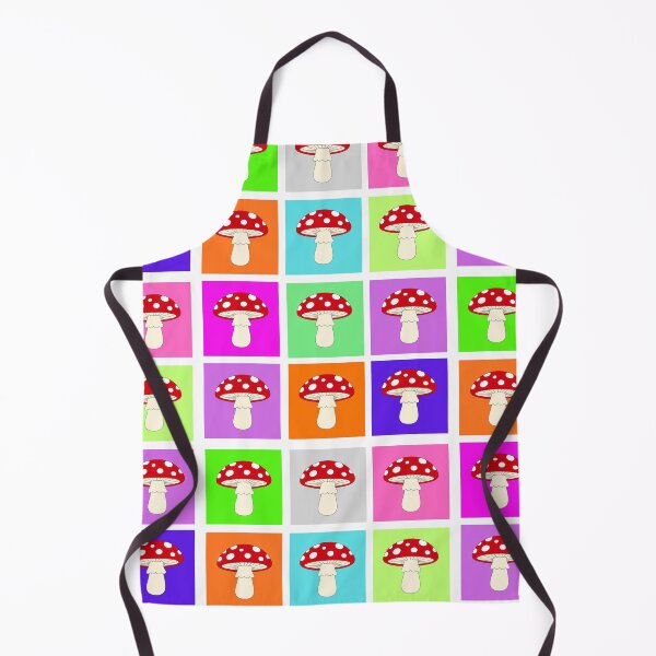 Item preview, Rainbow Patchwork Mushrooms designed and sold by uunaa.