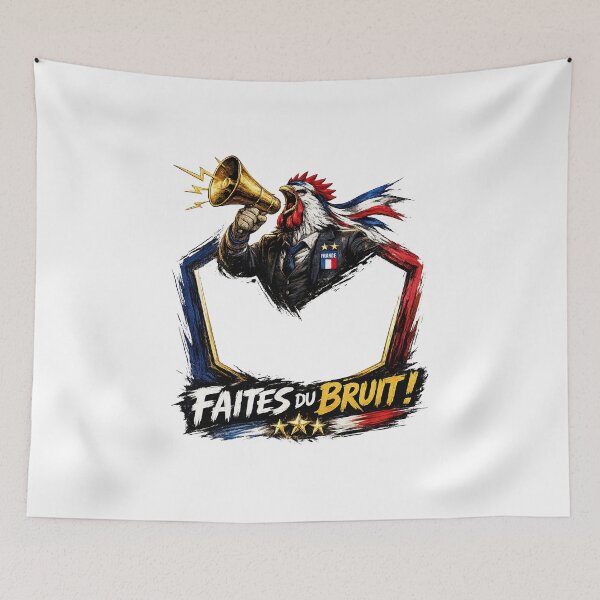Item preview, CoqGaulois France World Cup 2026 - Make some noise! designed and sold by CoqGaulois.