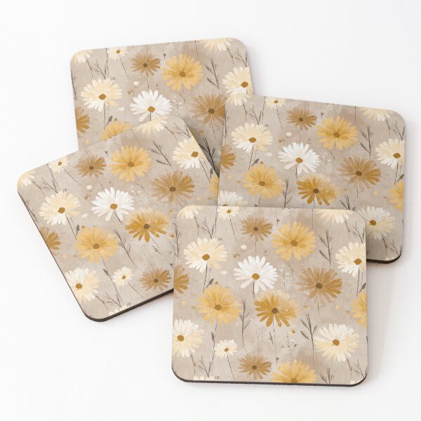 Item preview, Ornamental Daisy Print  - Birth Flower Pattern   - Birthday Gifts For Dad designed and sold by RoyalStarsPatts.
