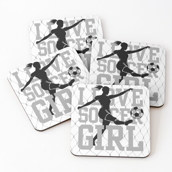 Item preview, I love soccer girl  designed and sold by ShopTwentyFour.