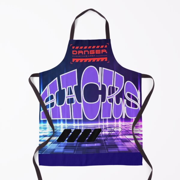 Item preview, Cyberpunk HACKS Glitch Art Tech Typography Design designed and sold by Aesthetic Joy Studio.