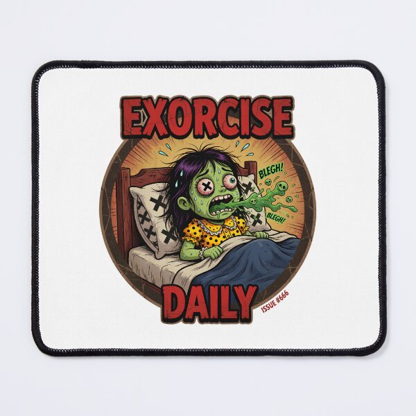 Item preview, Exorcise Daily Zombie Horror Comic Art designed and sold by TshirtsOnline-.