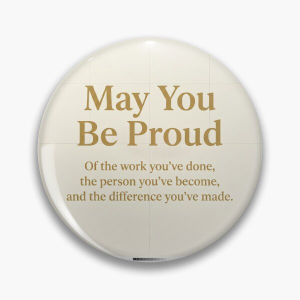 Item preview, May You Be Proud – Inspirational Leather Journal Cover Design designed and sold by DmaarGroup.
