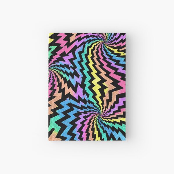 Item preview, Pastel Neon Rainbow Zigzag Rave Comic Pattern designed and sold by BeJolley.
