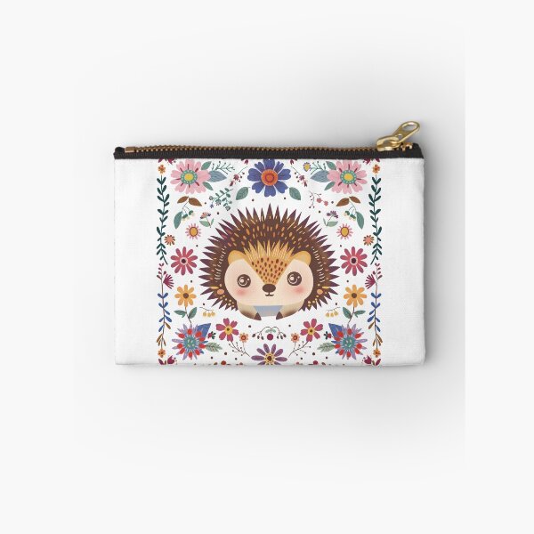 Item preview, Scandinavian Folk Art, Floral Hedgehog  designed and sold by xiao xuans.