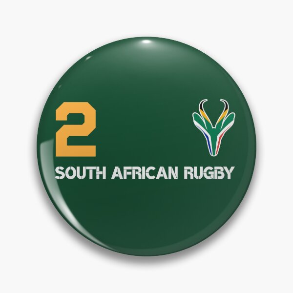 Item preview, South African Rugby Number 2 Springbok Fan designed and sold by d247.