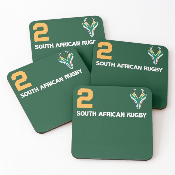 Item preview, South African Rugby Number 2 Springbok Fan designed and sold by d247.