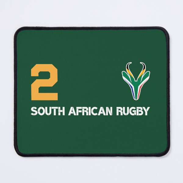 Item preview, South African Rugby Number 2 Springbok Fan designed and sold by d247.