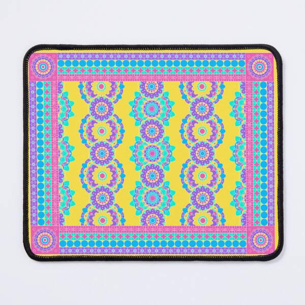 Item preview, Psychedelic Summer Kaleidoscope Border Design designed and sold by findlost.