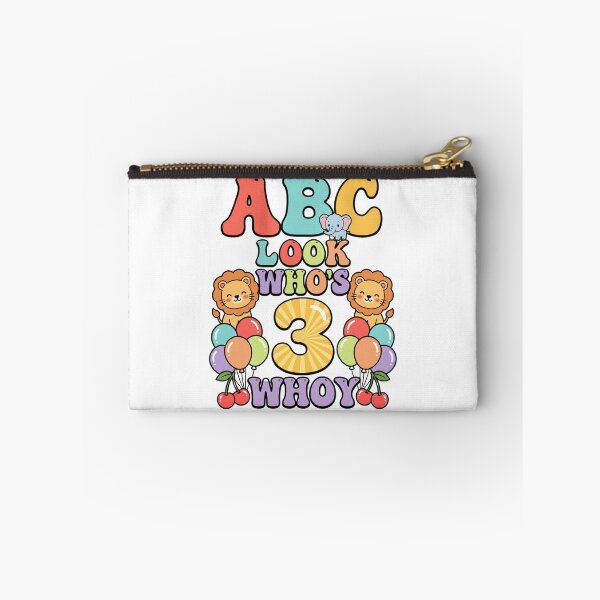 Item preview, funny abc 3 year old birthday designed and sold by ArtDesignTp.