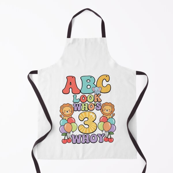 Item preview, funny abc 3 year old birthday designed and sold by ArtDesignTp.