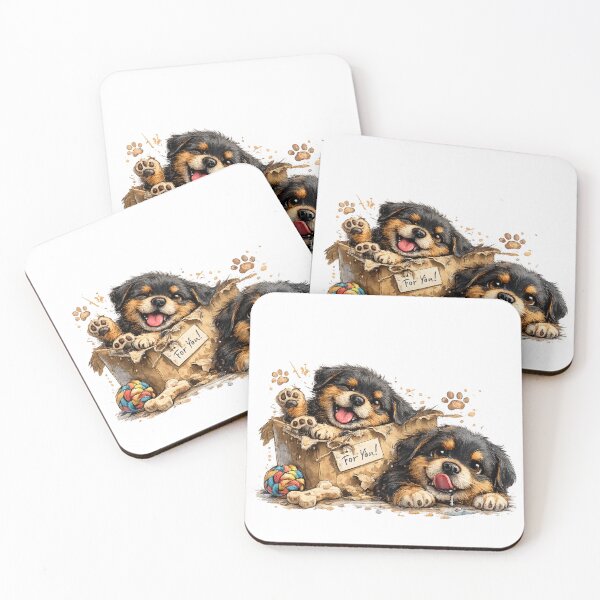 Item preview, CSK 27 – Adorable Rottweiler Puppies in a Box designed and sold by CSK27.