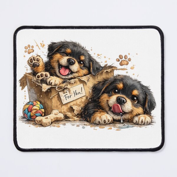 Item preview, CSK 27 – Adorable Rottweiler Puppies in a Box designed and sold by CSK27.