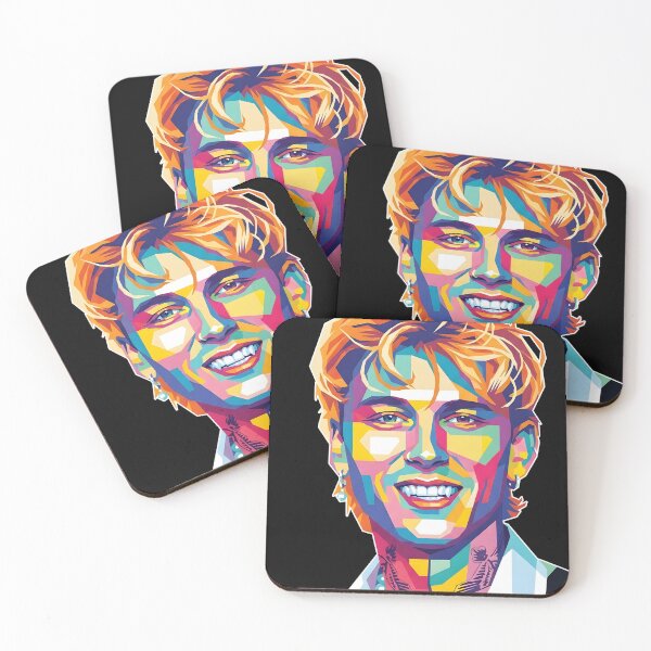 Item preview, Machine Gun Kelly Pop Art Style designed and sold by LastTheWar.