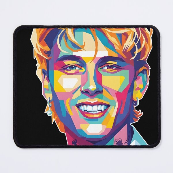 Item preview, Machine Gun Kelly Pop Art Style designed and sold by LastTheWar.
