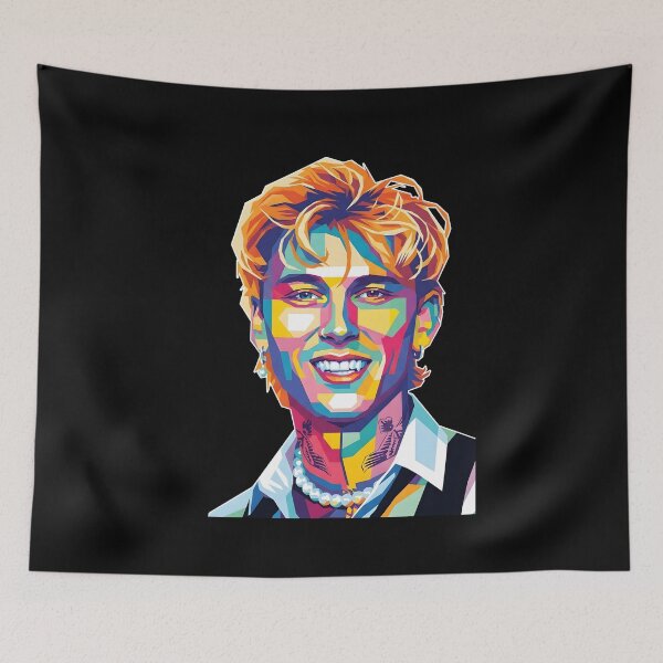 Item preview, Machine Gun Kelly Pop Art Style designed and sold by LastTheWar.