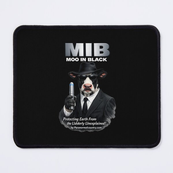 Item preview, MIB - Moo In Black designed and sold by ParanormalCount.