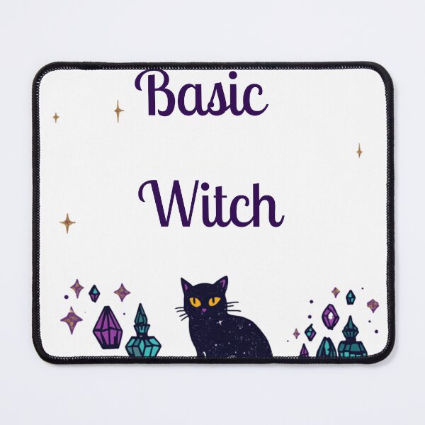 Item preview, Basic Witch - Funny Witchy Halloween Gift Tee designed and sold by RedRubyBubble.