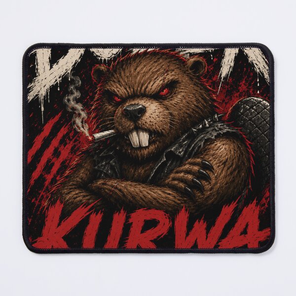 Item preview, Bober Kurwa - No Mercy. No Retreat designed and sold by Dusk & Dawn Apparel.