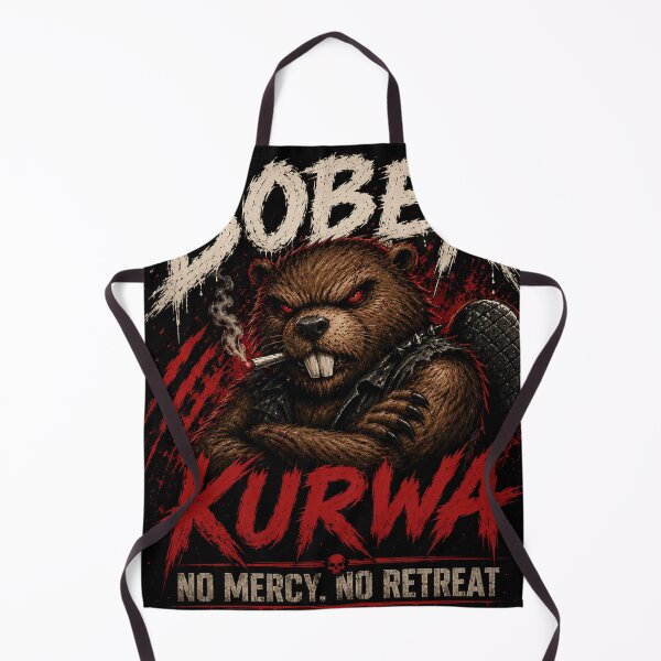 Item preview, Bober Kurwa - No Mercy. No Retreat designed and sold by Dusk & Dawn Apparel.