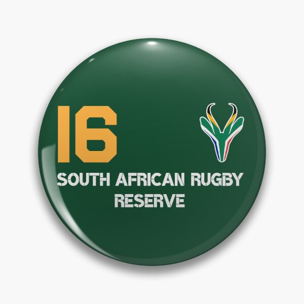 Item preview, South African Rugby Reserve 16 Springbok Fan designed and sold by d247.