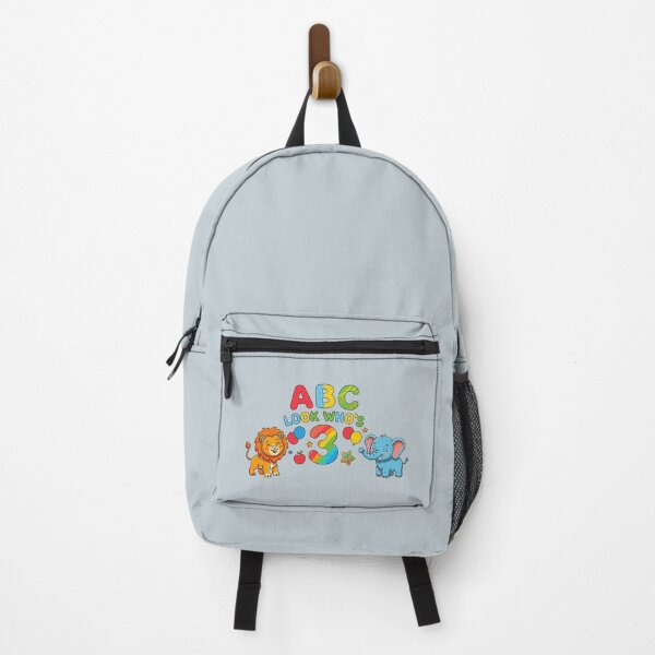 Item preview, abc look who's 3 birthday kid designed and sold by ArtDesignTp.