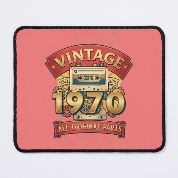 Item preview, Vintage 1970 All Original Parts Retro Cassette Design designed and sold by L&L.