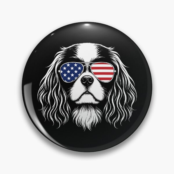 Item preview, Cavalier King Charles Spaniel Patriotic T-Shirt | Dog Lover Independence Day Gift designed and sold by Kaurisdigital.