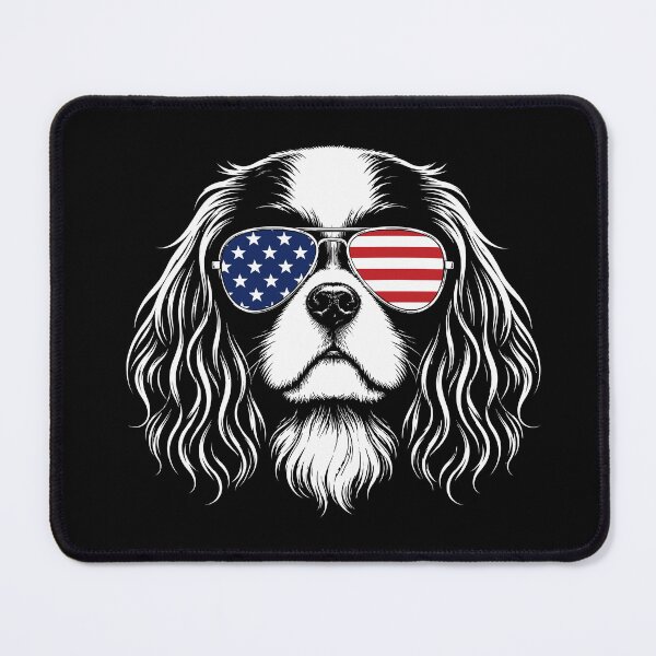 Item preview, Cavalier King Charles Spaniel Patriotic T-Shirt | Dog Lover Independence Day Gift designed and sold by Kaurisdigital.