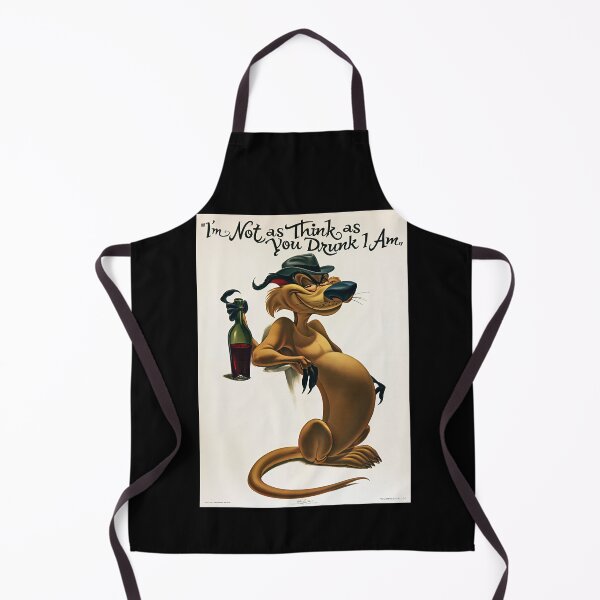 Item preview, Funny Drunk Meerkat White Background Art designed and sold by Piotrek0001.