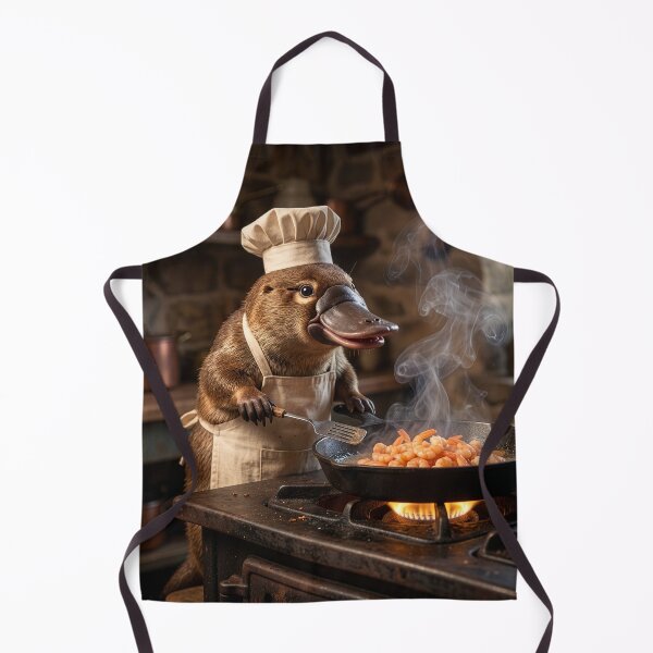 Item preview, Platypus Whips Up Some Shrimp Scampi designed and sold by Tridentulus.