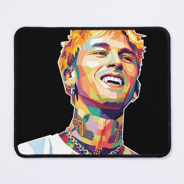 Item preview, Machine Gun Kelly Pop Art Style designed and sold by LastTheWar.