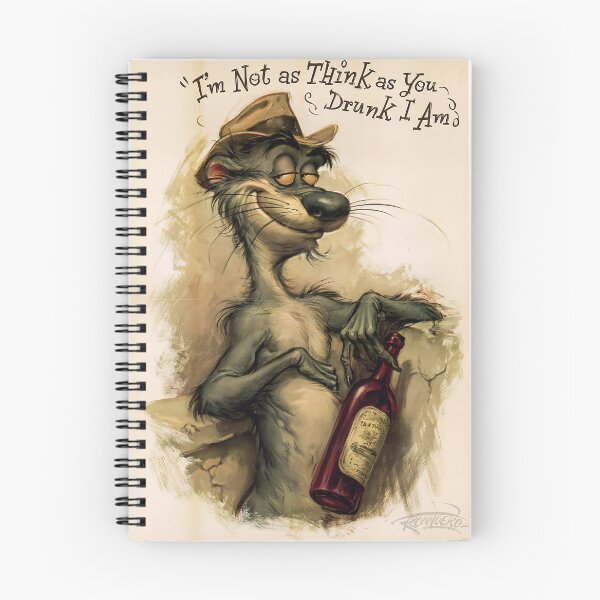 Item preview, Vintage Meerkat Holding Wine Bottle Poster designed and sold by Piotrek0001.