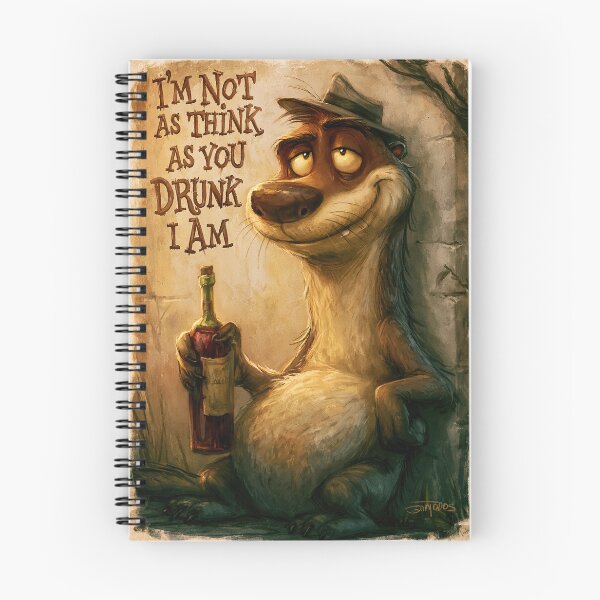 Item preview, Dizzy Meerkat Portrait Im Not As Think designed and sold by Piotrek0001.