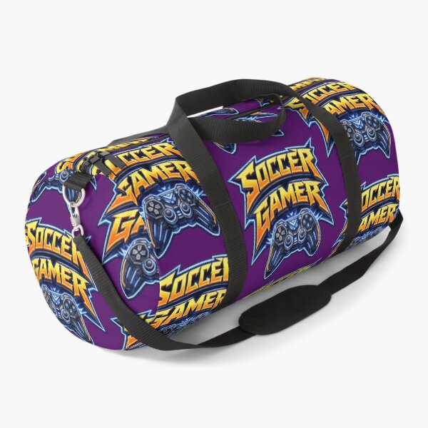 Item preview, ⚡GAMER SOCCER GEEK NERD RETRO PRINT designed and sold by Atelier RLGS.