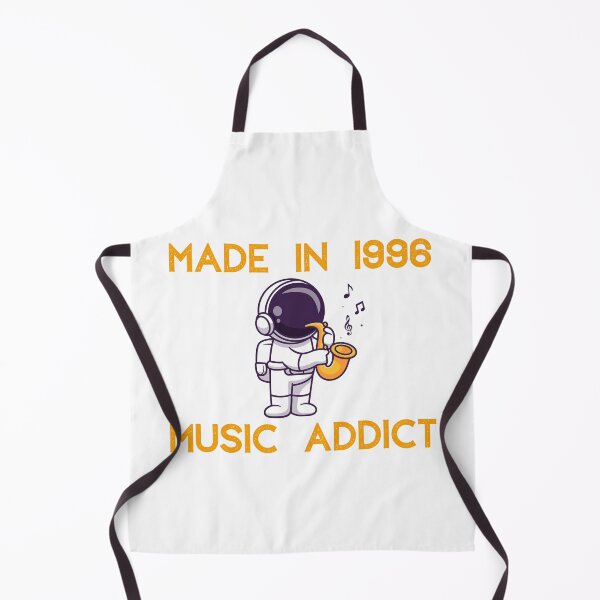 Item preview, Made in 1996 Music Addict – Cute Astronaut Playing Saxophone designed and sold by luckyhue.