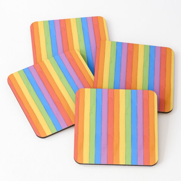 Item preview, Rainbow Pattern in Bright Watercolor Wash designed and sold by lauragraves.