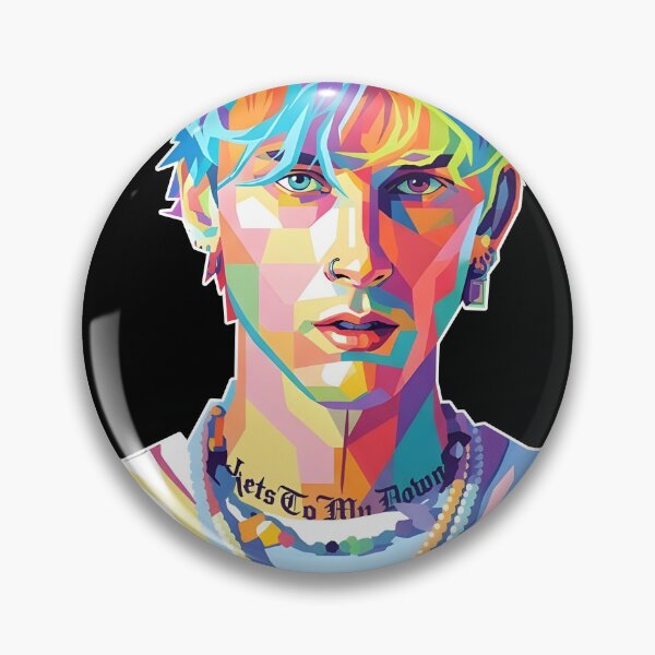 Item preview, Machine Gun Kelly Pop Art Style designed and sold by LastTheWar.