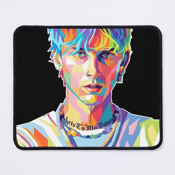 Item preview, Machine Gun Kelly Pop Art Style designed and sold by LastTheWar.