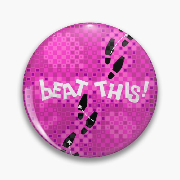 Item preview, Beat This Pink Mosaic designed and sold by Normbot2000.