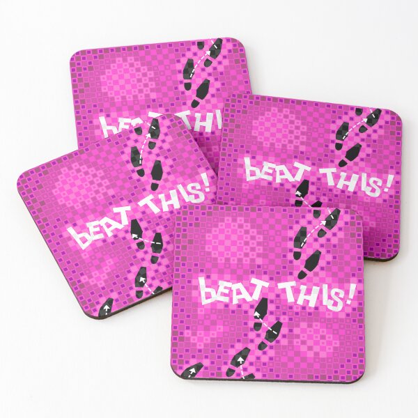 Item preview, Beat This Pink Mosaic designed and sold by Normbot2000.