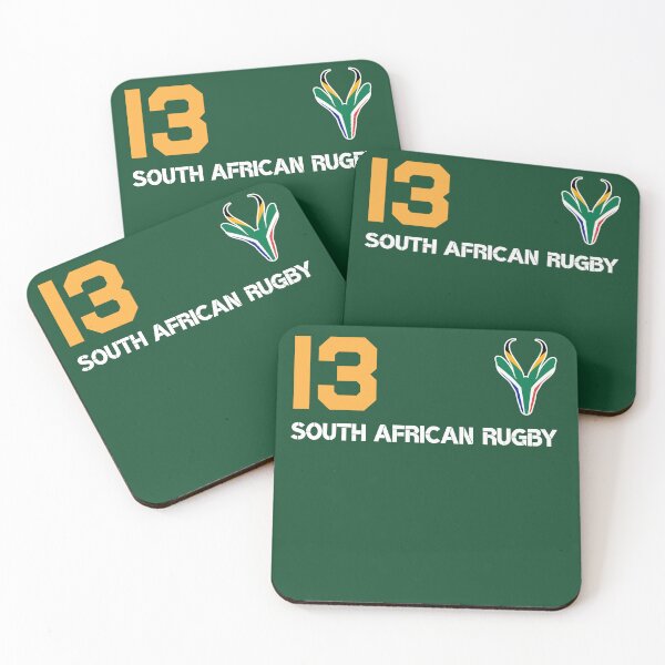 Item preview, South African Rugby 13 Springbok Fan designed and sold by d247.