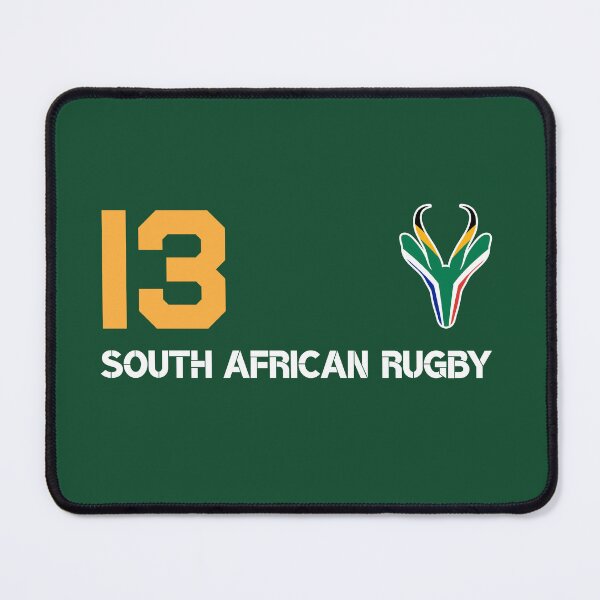 Item preview, South African Rugby 13 Springbok Fan designed and sold by d247.