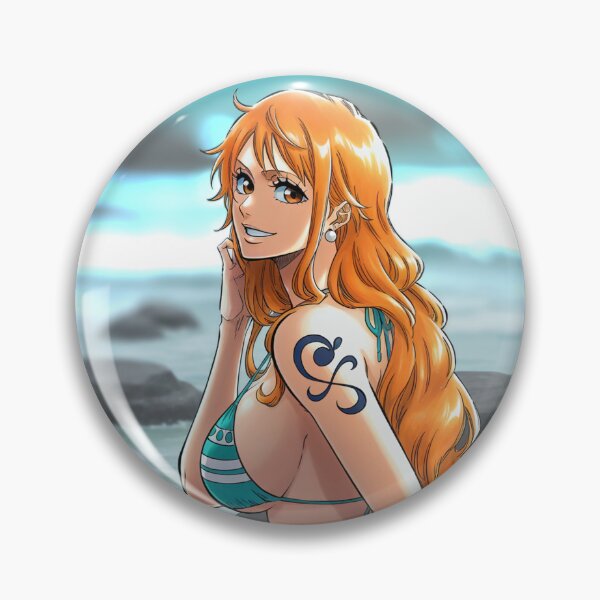 Item preview, Nami at the beach designed and sold by Anime 8765 Shop.