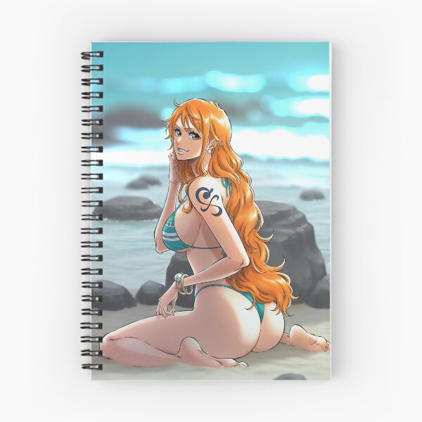 Item preview, Nami at the beach designed and sold by Anime 8765 Shop.