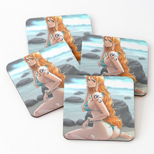 Item preview, Nami at the beach designed and sold by Anime 8765 Shop.